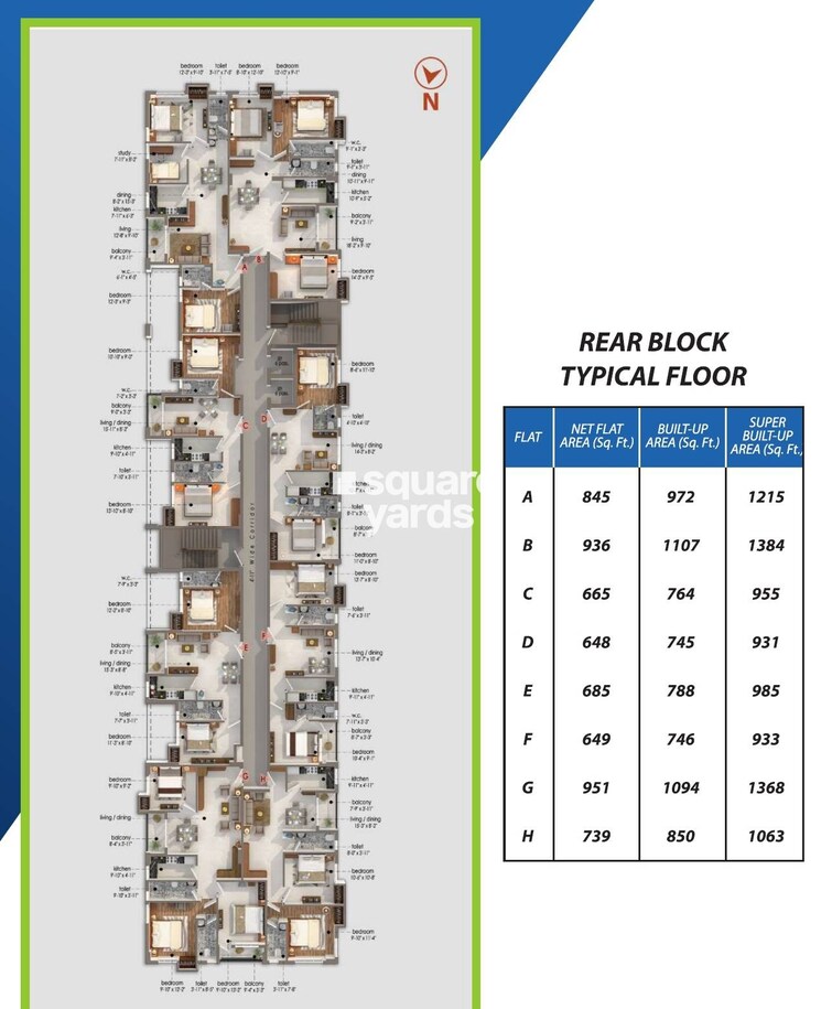 TPJ Lux Insignia Floor Plans 1