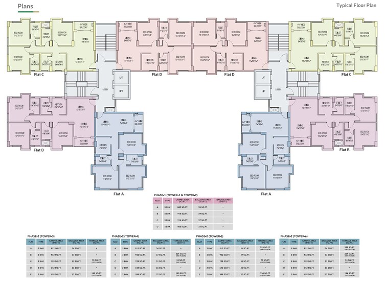 Unimark Lakewood Estate Floor Plans