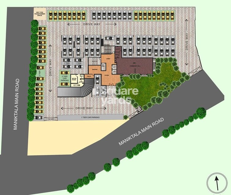 Unimark Ramsnehi Tower Master Plan Image