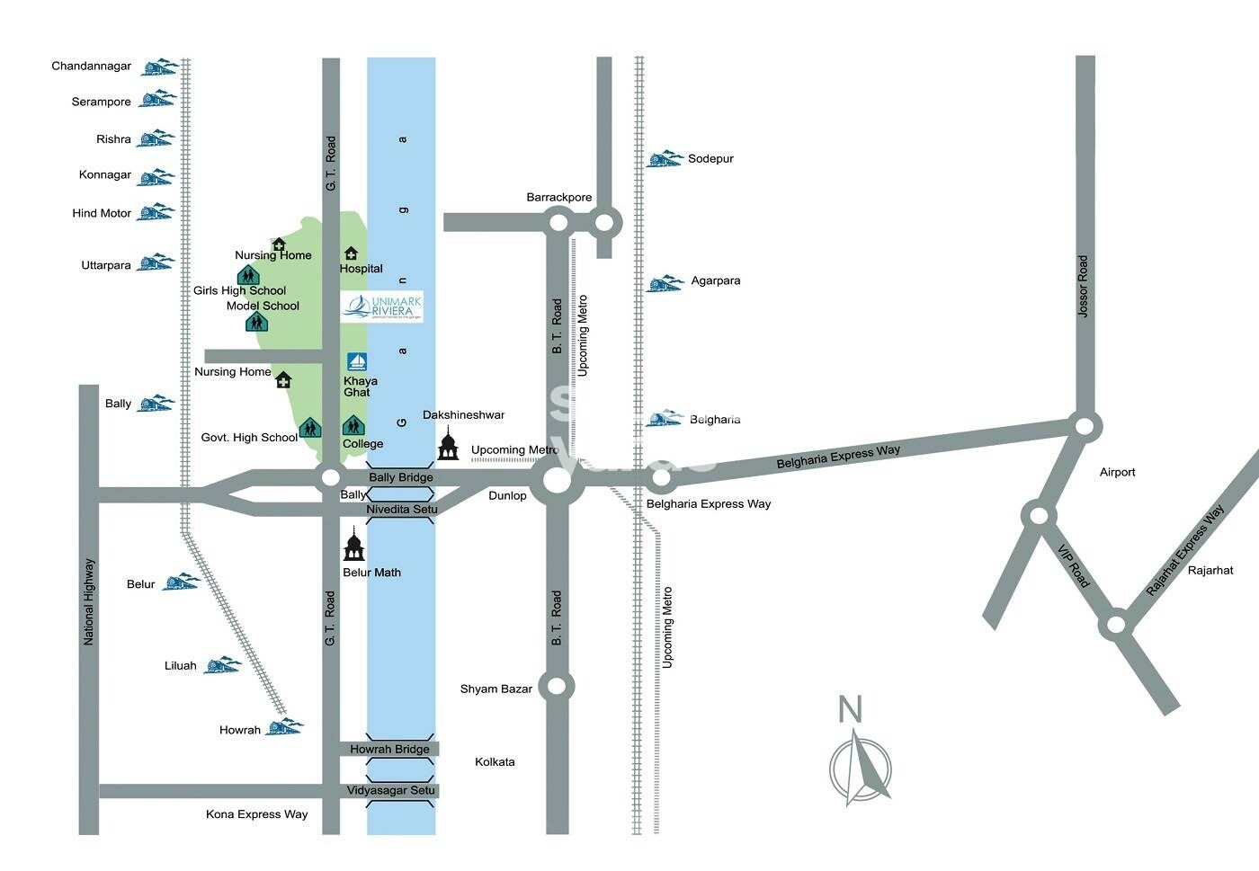Unimark Riviera Location Image