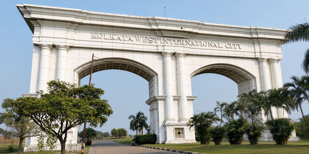 USE Kolkata West International City Entrance View