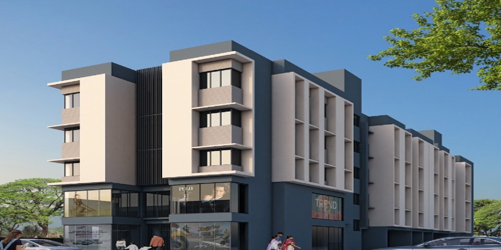 Vindhya Primrose residential project in Rajpur