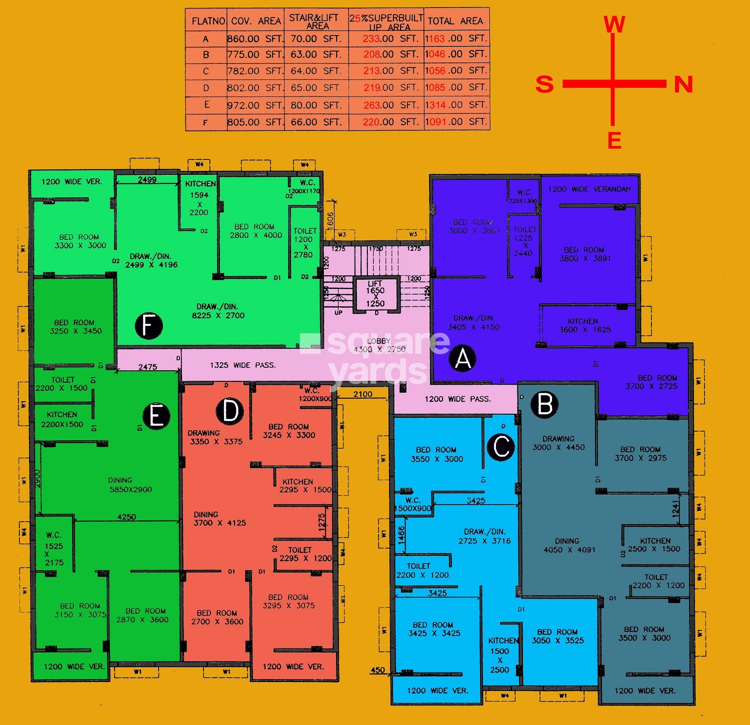 Vishwakarma City Garden Floor Plans