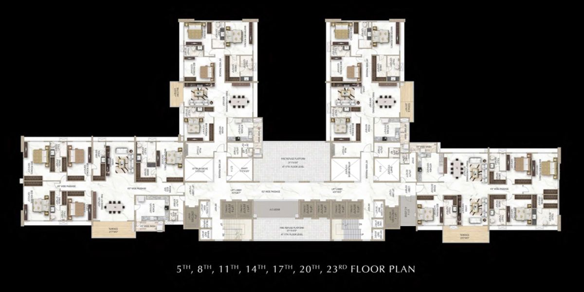 Z Residences Floor Plans