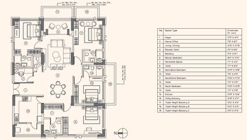  4 BHK Apartment at Belani Sanctuary, Tollygunge – for Sale