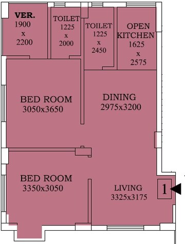  2 BHK Apartment at Bhawani Bandhan, Madhyamgram – for Sale