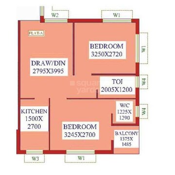  2 BHK Apartment at Dharitri Royal Enclave Apartment, New Town – for Sale