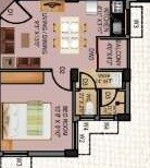 1 BHK 452 Sq. Ft. Apartment