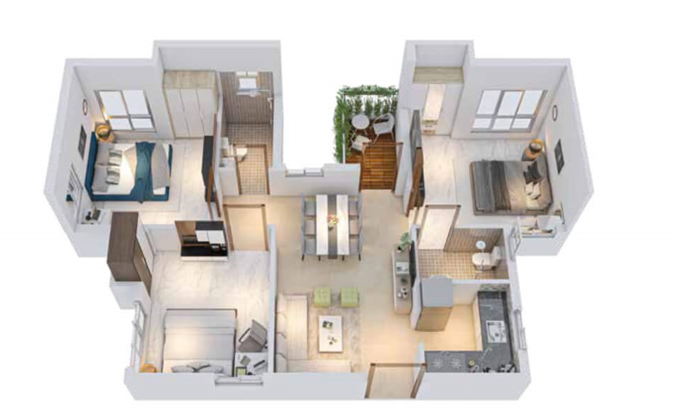 Eden Solaris Shalimar Floor Plans Shalimar, Kolkata