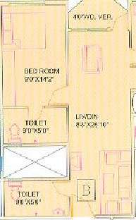 gm meena residency apartment 2bhk 950sqft