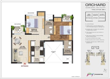  2 BHK Apartment at Godrej Seven, Joka – for Sale