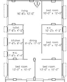 4 BHK 1310 Sq. Ft. Apartment