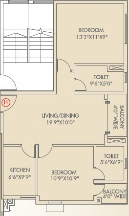 Other, mani-casa 2 Bedroom 1081 Sq.Ft. Apartment In New Town Kolkata 9299568