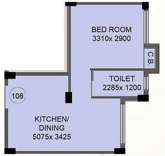 mayfair housing elite apartment 1bhk 480sqft61