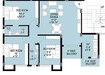 Merlin Uttara 3 BHK Layout