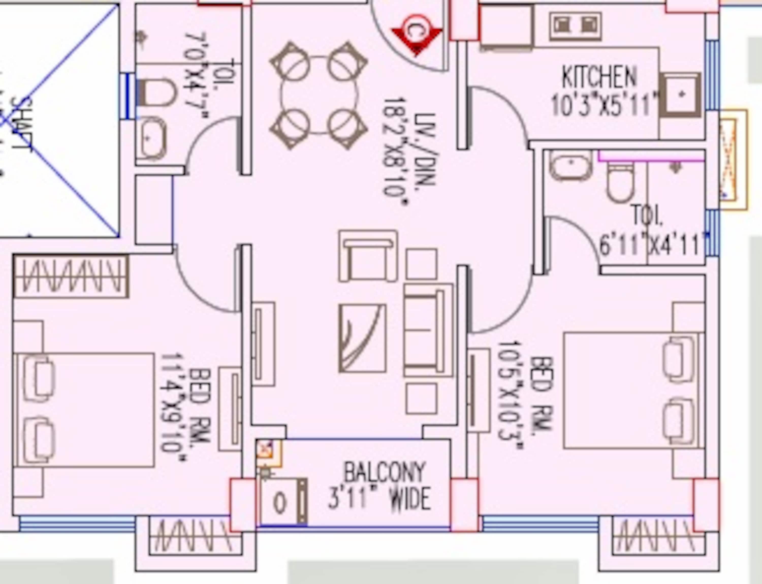 natural city birati apartment 2 bhk 575sqft 20211831141853