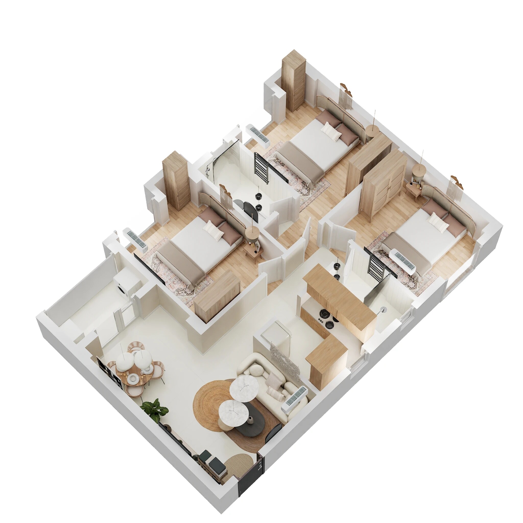 3 BHK 1181 Sq. Ft. Apartment