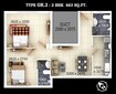 Neo Imperial 2 BHK Layout