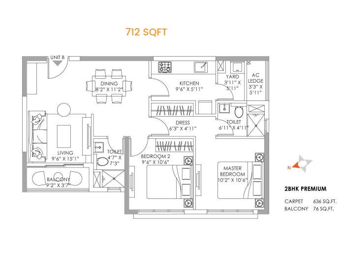 ps one 10 apartment 3 bhk 712sqft 20244519154547