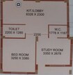 Rohra Tirath Spring 2 BHK Layout