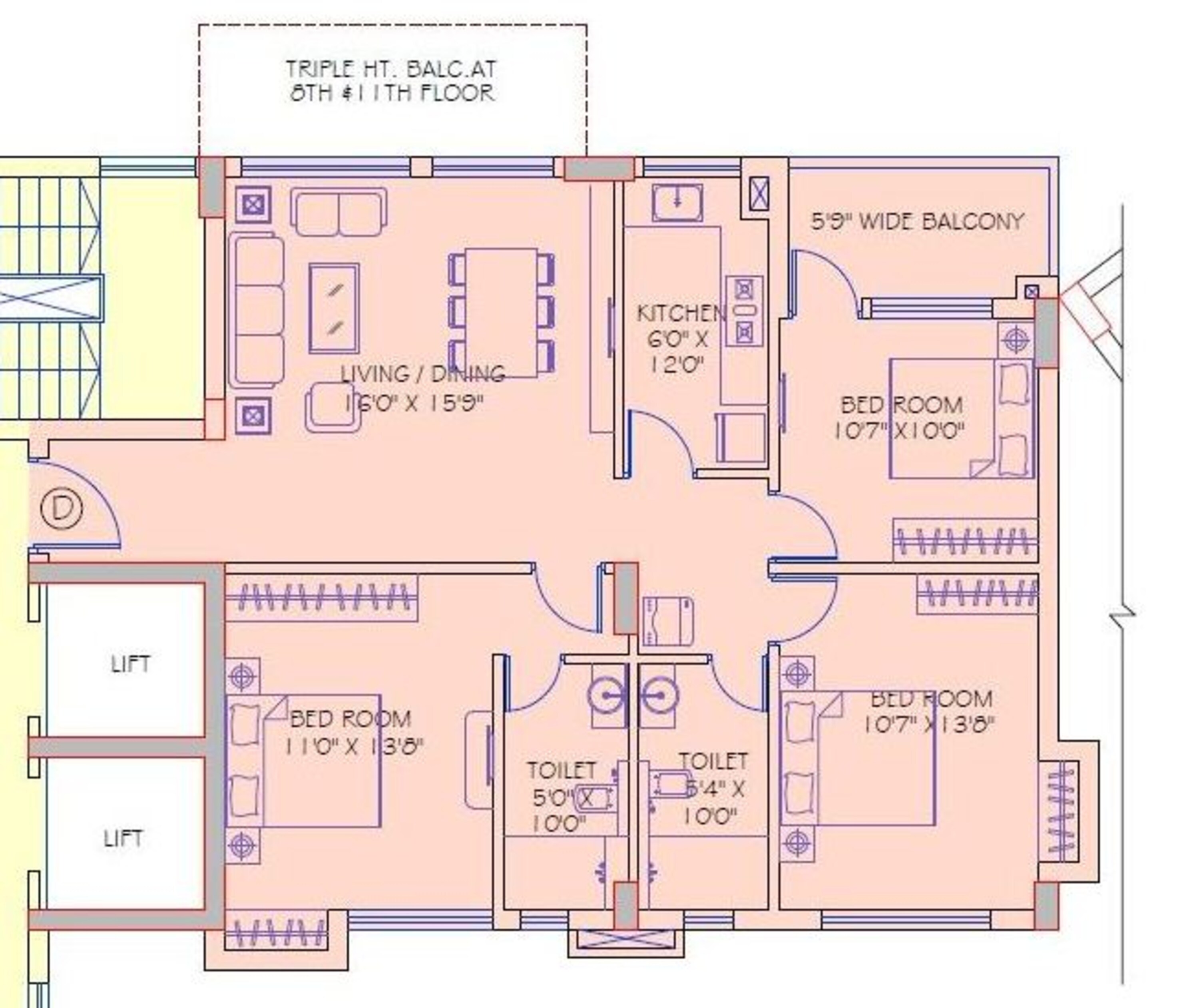 shankh mani apartment 3bhk 1367sqft 1