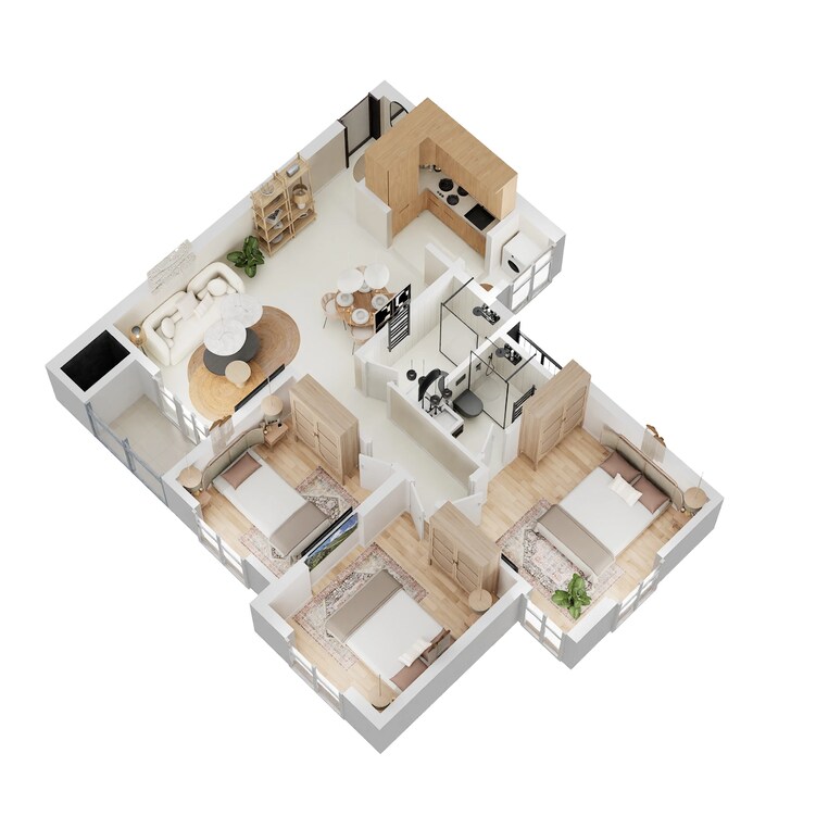 shapoorji pallonji joyville kolkata apartment 3 bhk 848sqft 20211510171544