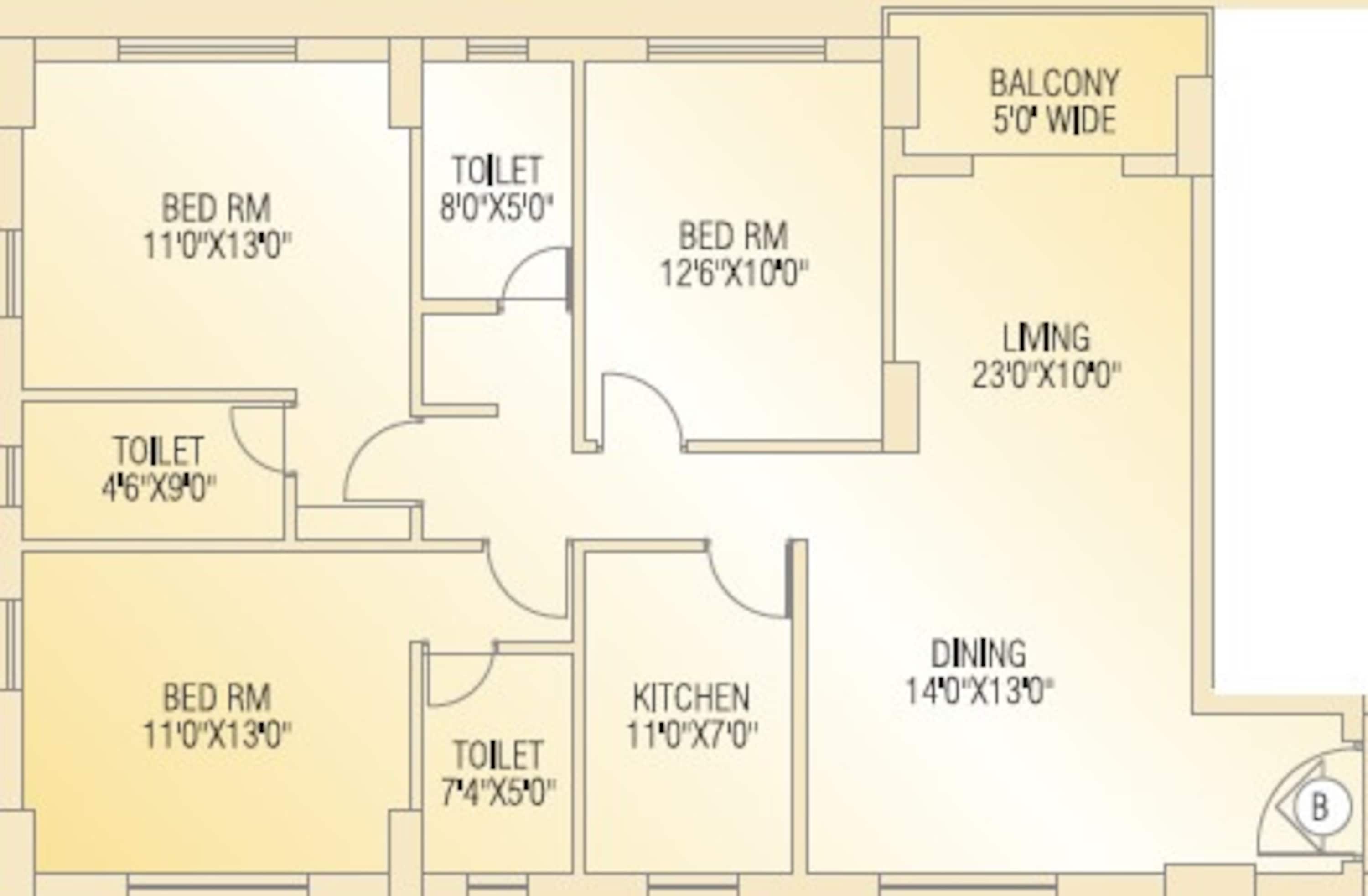 shivom utopia apartment 3bhk 1704sqft 1