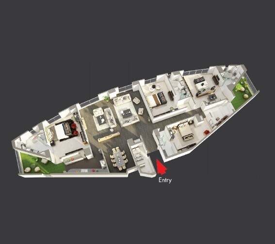 4 BHK 4450 Sq. Ft. Apartment