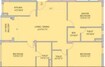 Siddha Nirvana 3 BHK Layout