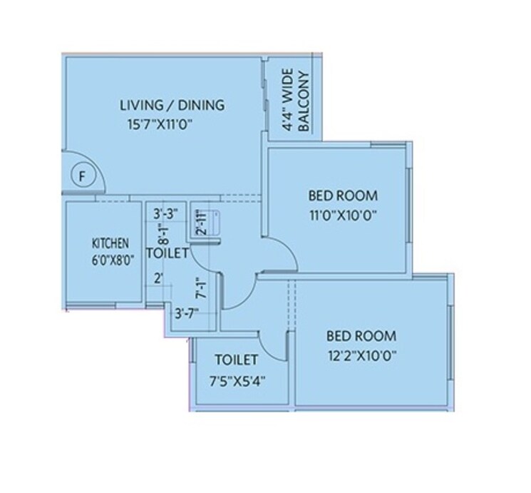 Other, siddha-suburbia 2 Bedroom 880 Sq.Ft. Apartment In Narendrapur Kolkata 8807343