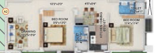 2 BHK 1001 Sq. Ft. Commercial Plots