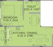Sun Dwarka 1 BHK Layout