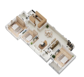 3 BHK 1162 Sq. Ft. Apartment in Tata 88 East