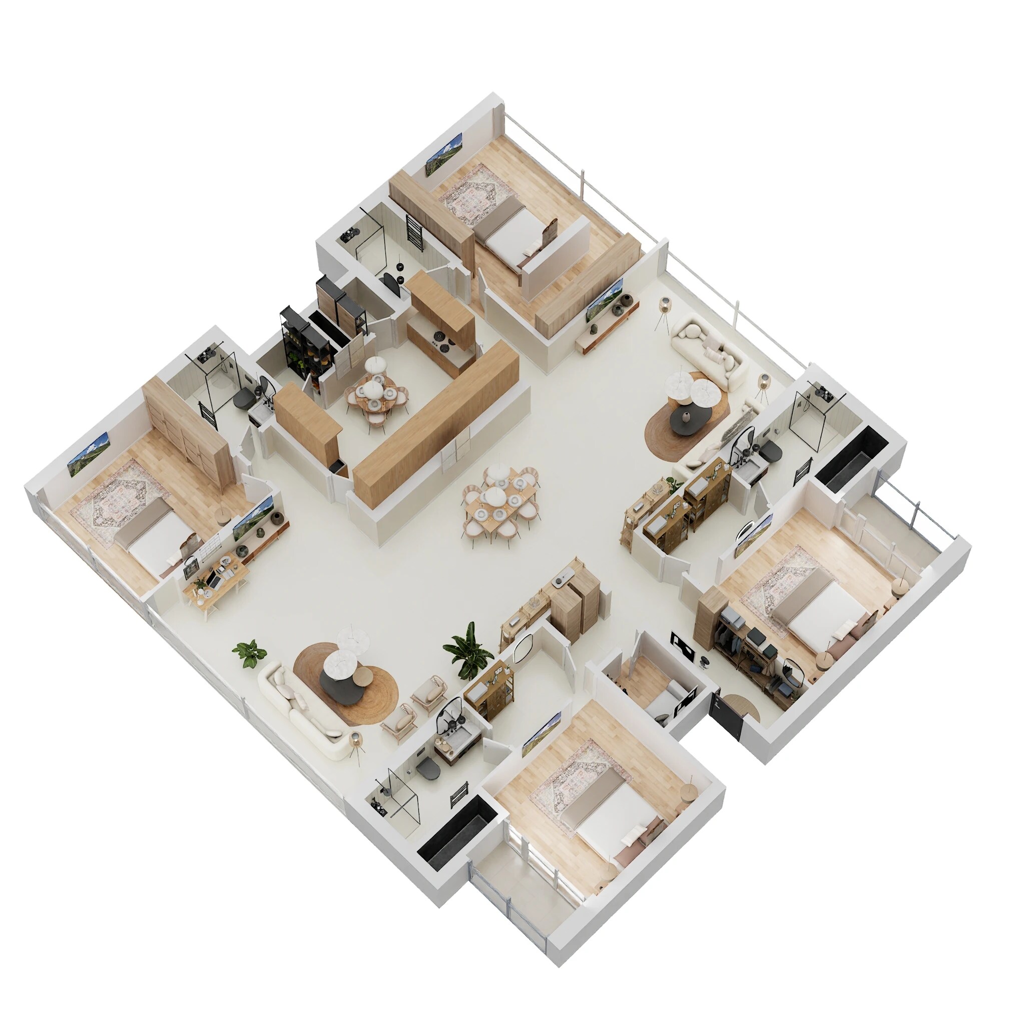 4 BHK 2570 Sq. Ft. Apartment