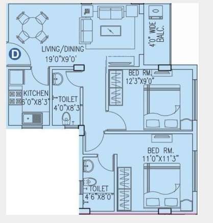 vinayak citrus cove apartment 2bhk 887sqft71