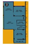 Vishwakarma City Garden 2 BHK Layout