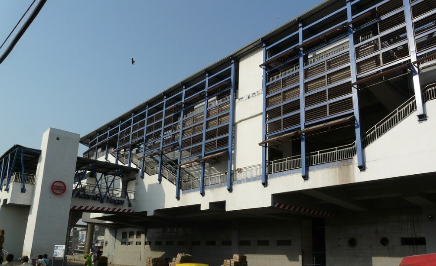 Adarsh Nagar Metro Station Adarsh Nagar