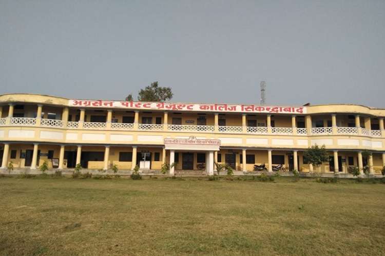 Agrasen PG College,  Sikandrabad
