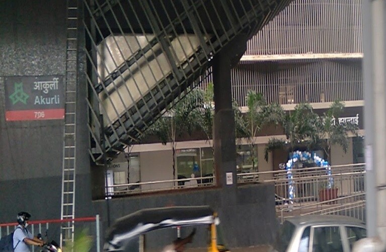 Akurli Metro Station Kandivali East