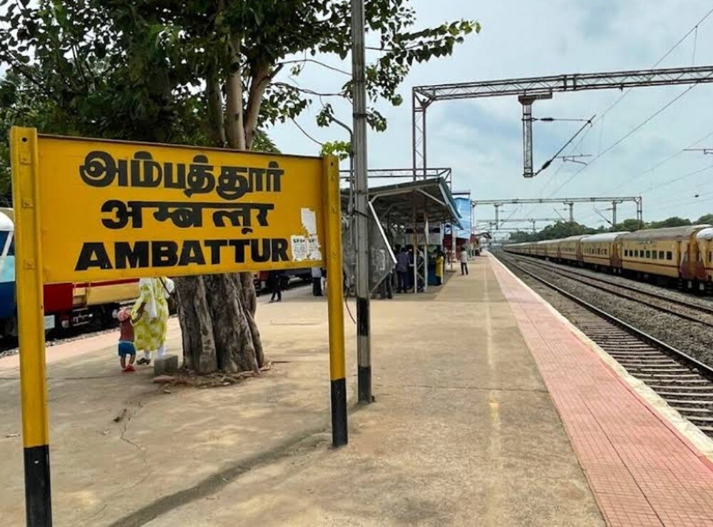 Ambattur Railway Station Menambedu