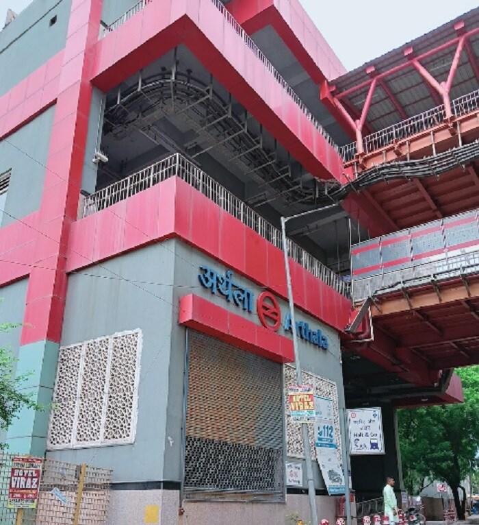 Arthala Metro Station Mohan Nagar