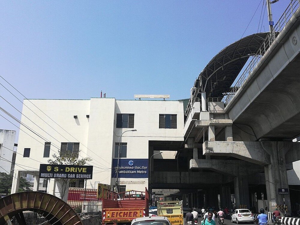 Arumbakkam Metro Station Koyambedu