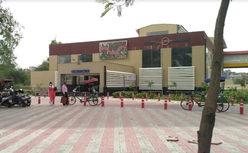 Azadpur Metro Station Azadpur