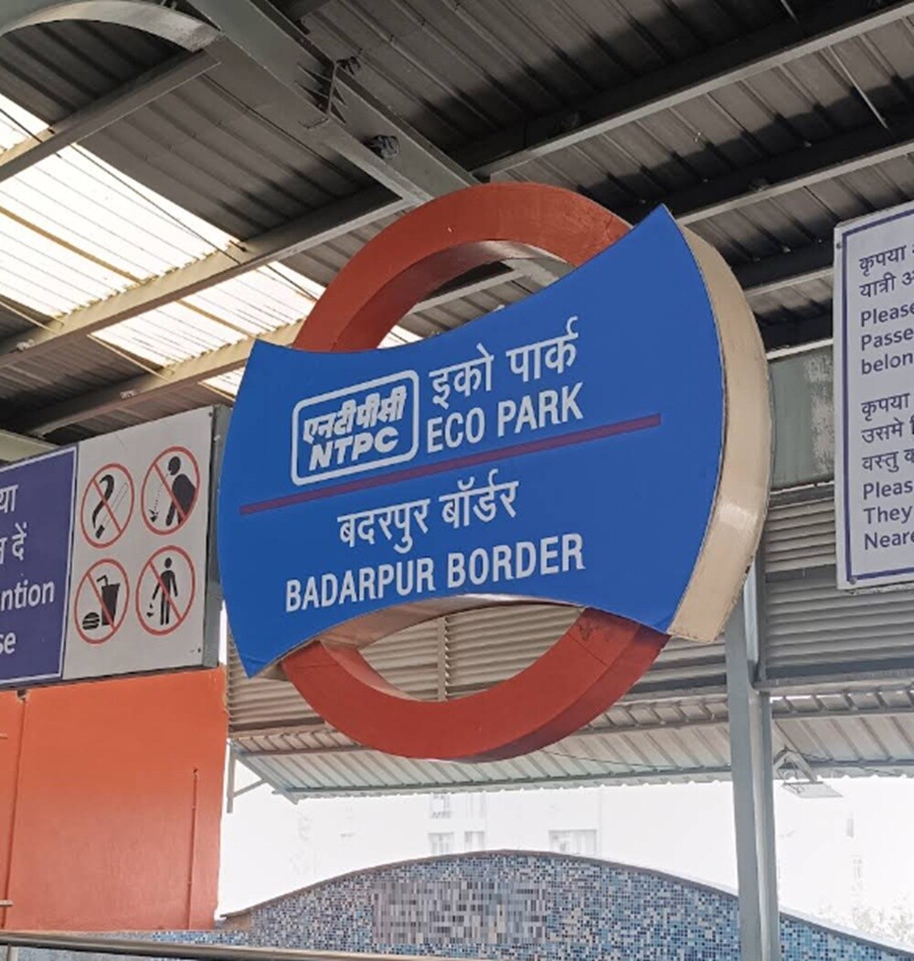Badarpur Border Metro Station Badarpur