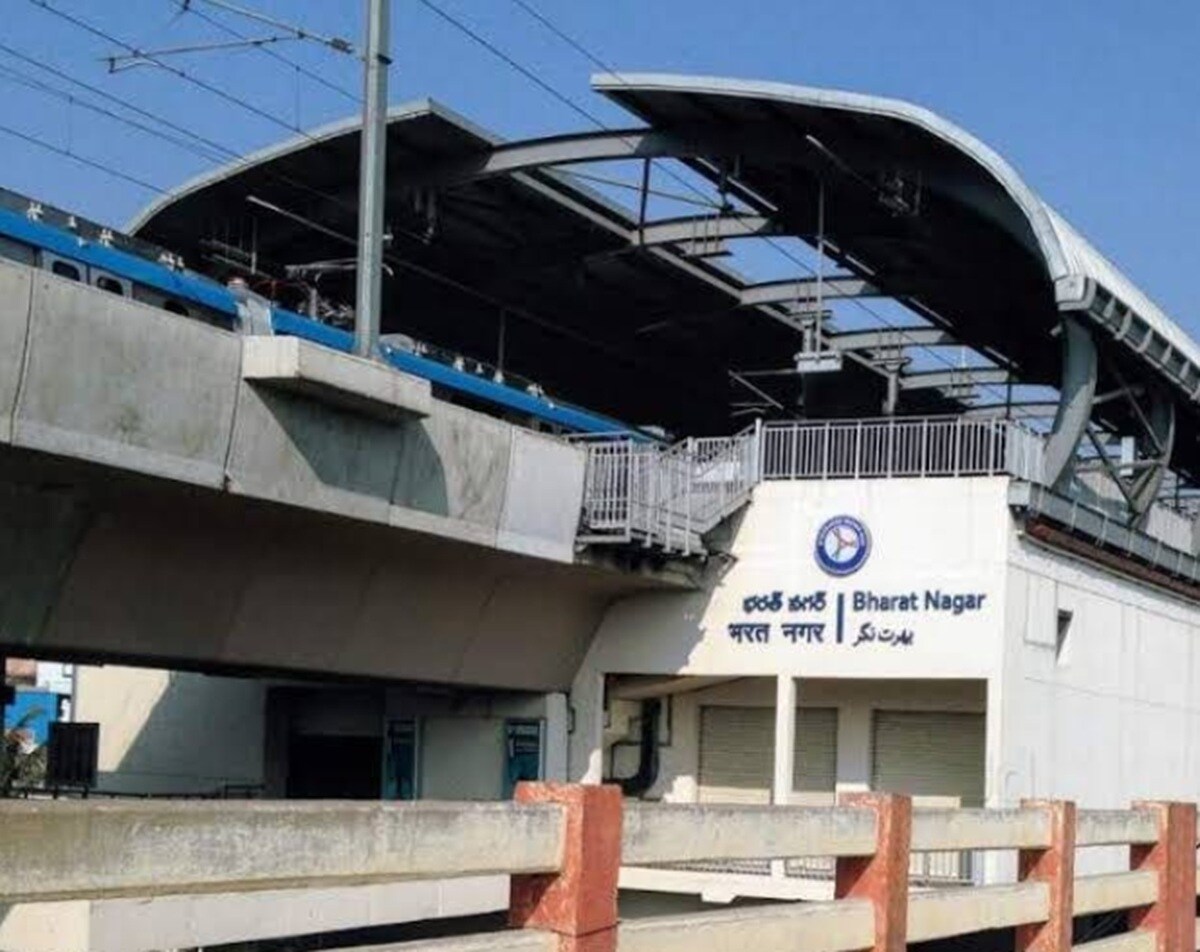 Bharath Nagar Metro Station Bala Nagar