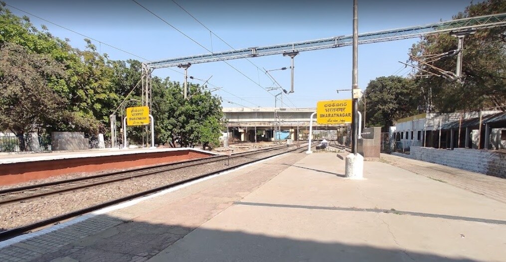 Bharatnagar Railway Station Moosapet