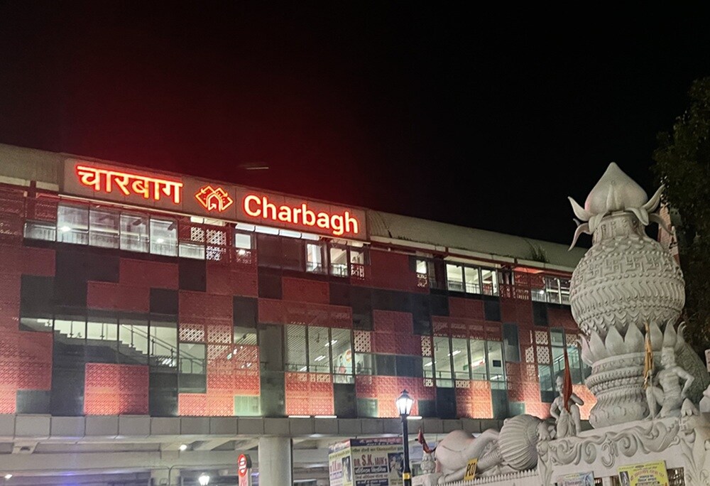 Charbagh Metro Station Charbagh