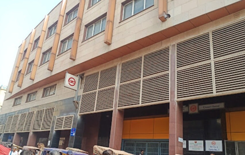 Chawri Bazar Metro Station Chawri Bazar