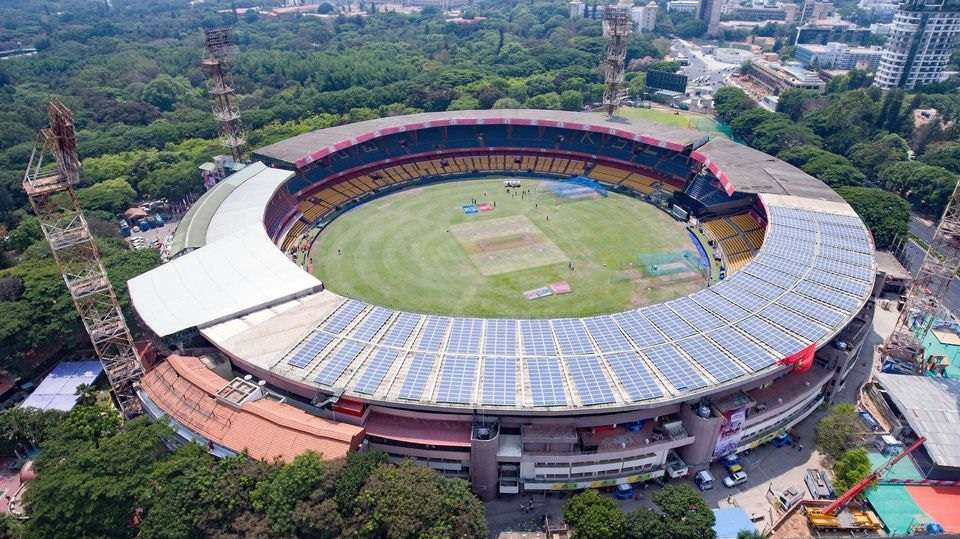 Chinnaswamy Cricket Stadium,  Shivaji Nagar