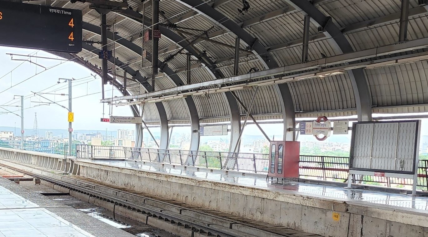 Civil Lines Metro Station Civil Lines